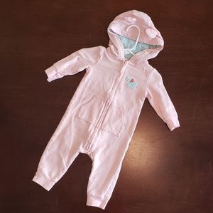 Carter's Zip up Playsuit 6m